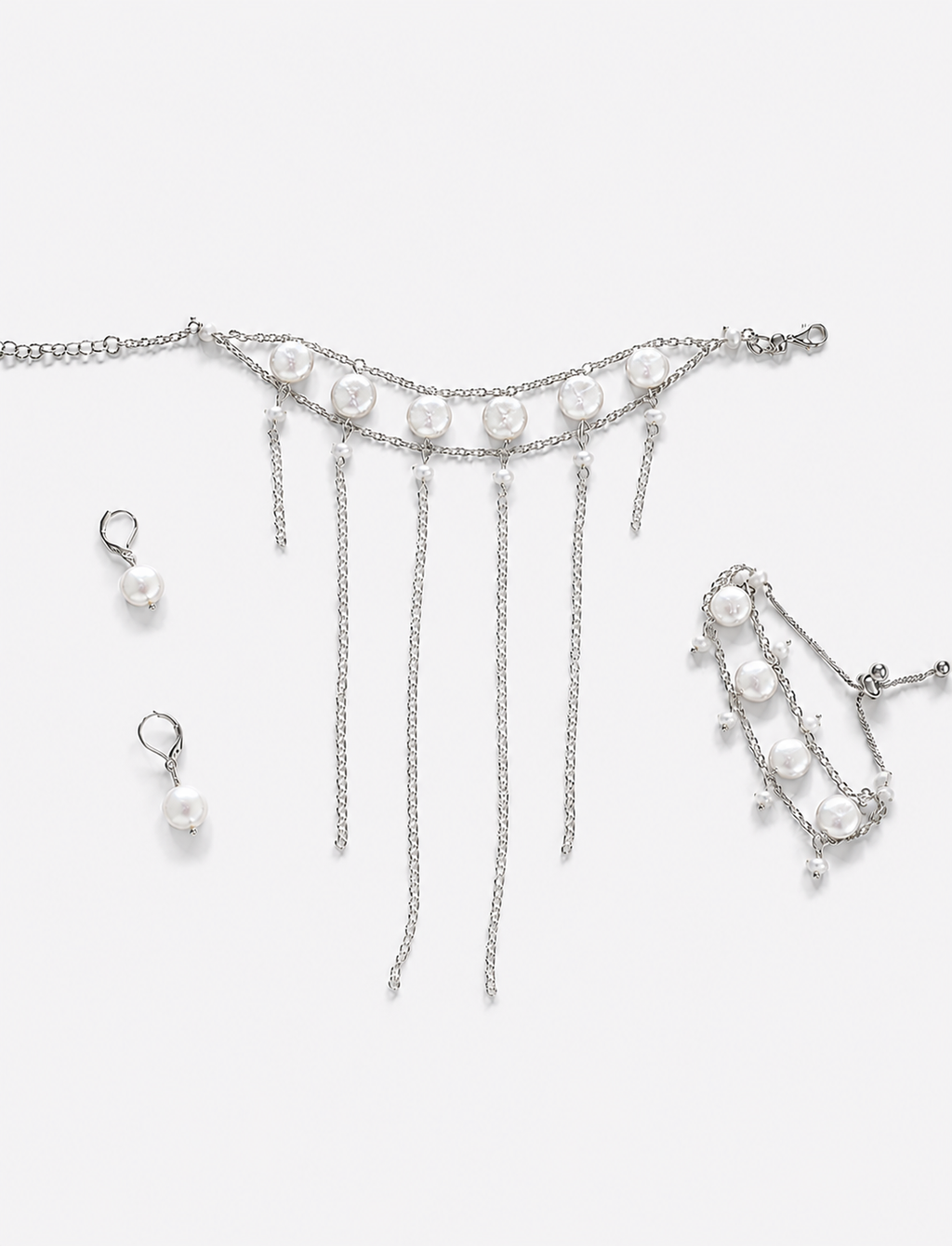 Stoowolf white Necklace