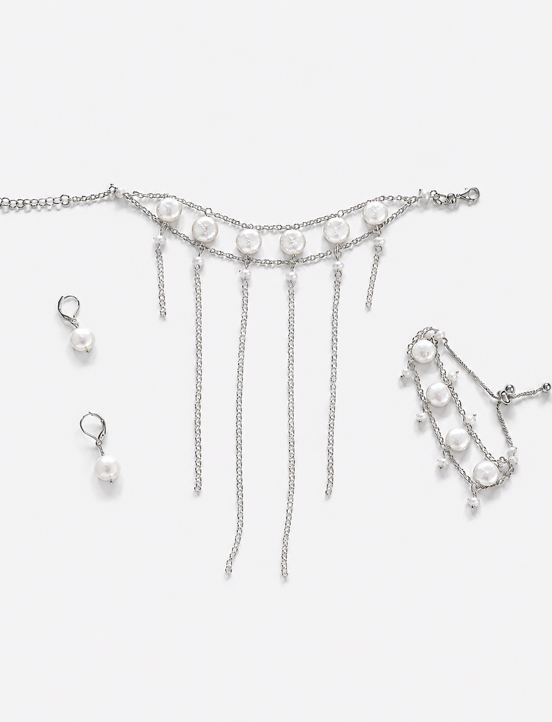 Stoowolf white Necklace