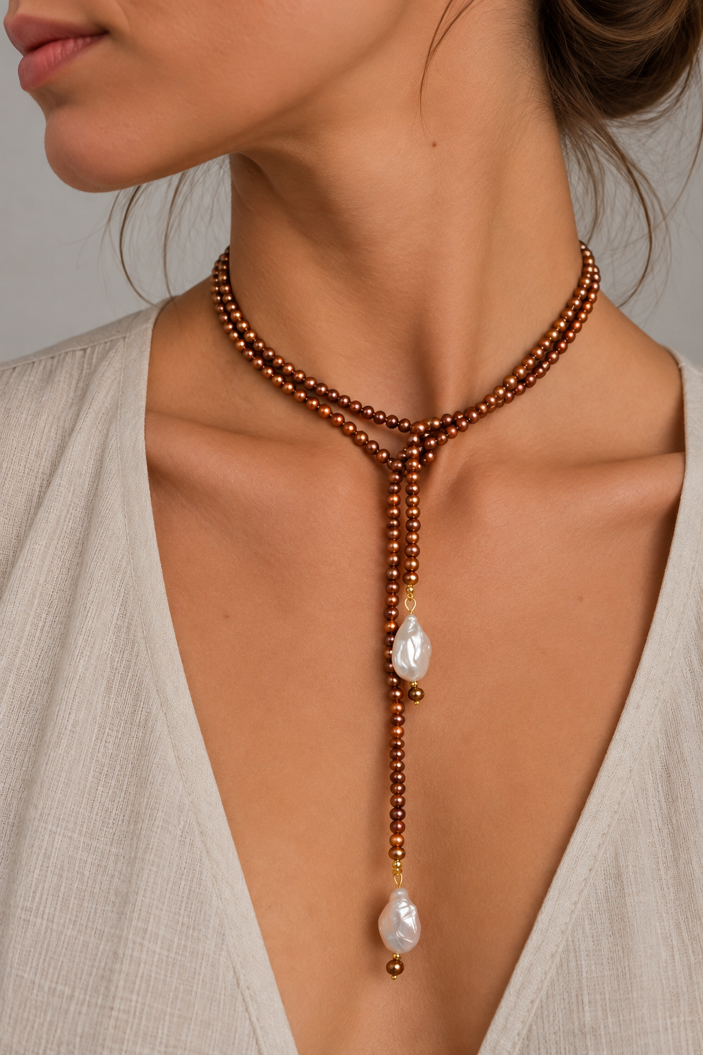 Coralina lariat Necklace/ Bracelet