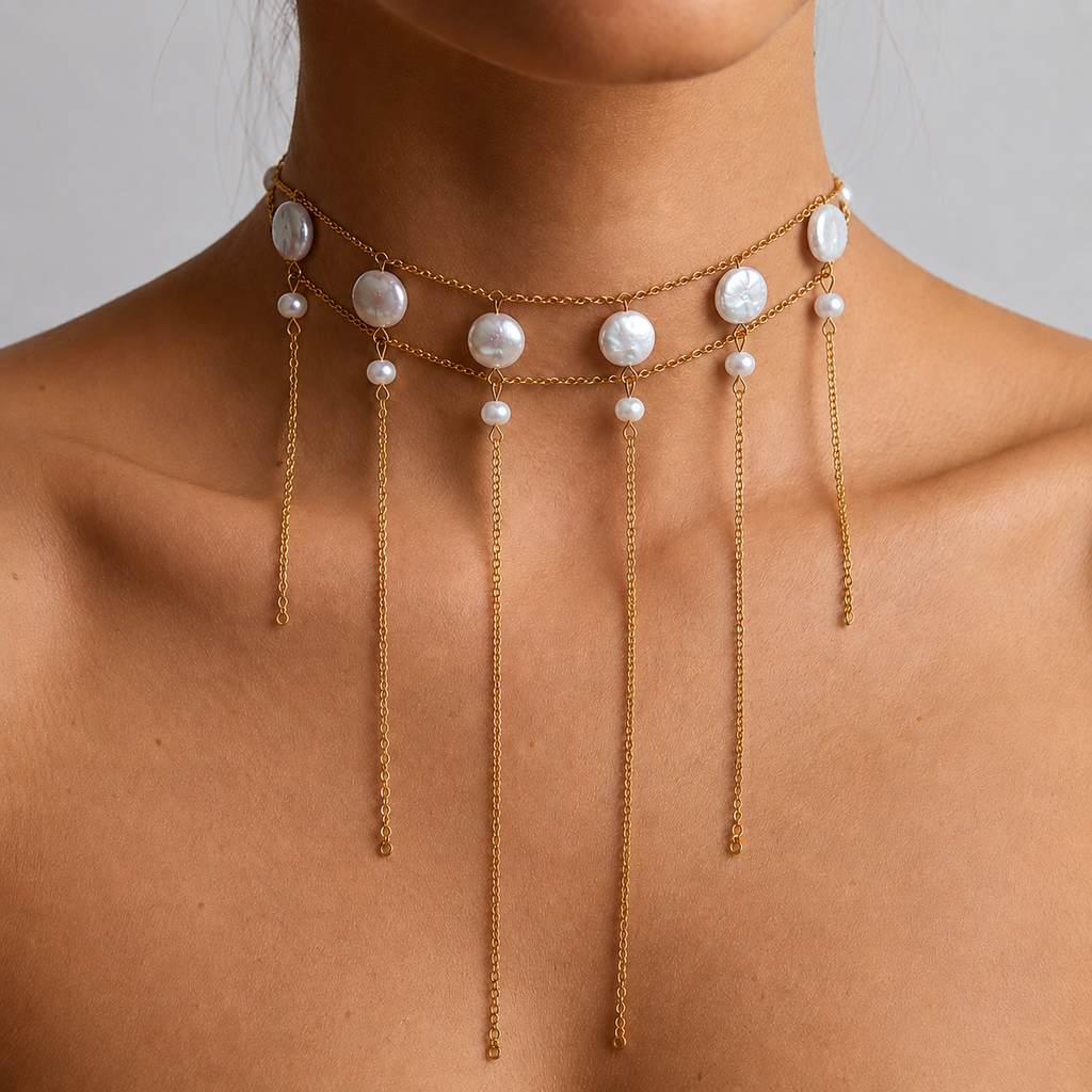 Stoowolf white Necklace